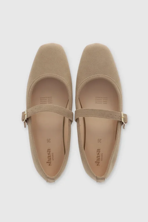 Flat mary jane sencilla