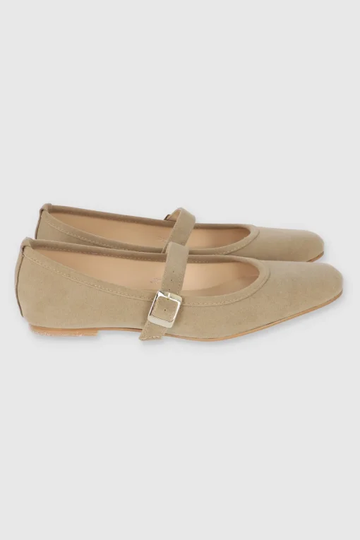 Flat mary jane sencilla