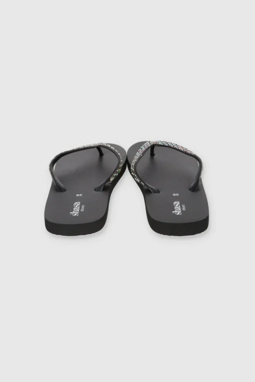 Flip Flop Chinela Brillos Piedras