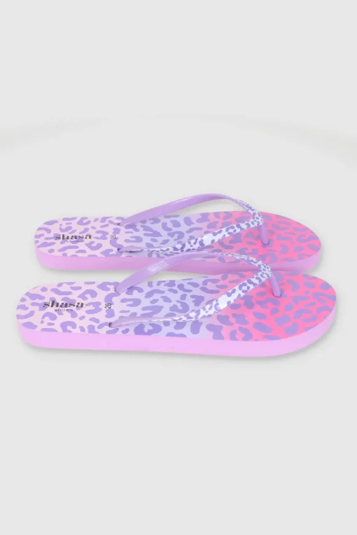 FLIP FLOPS ANIMAL PRINT DEGRADADO