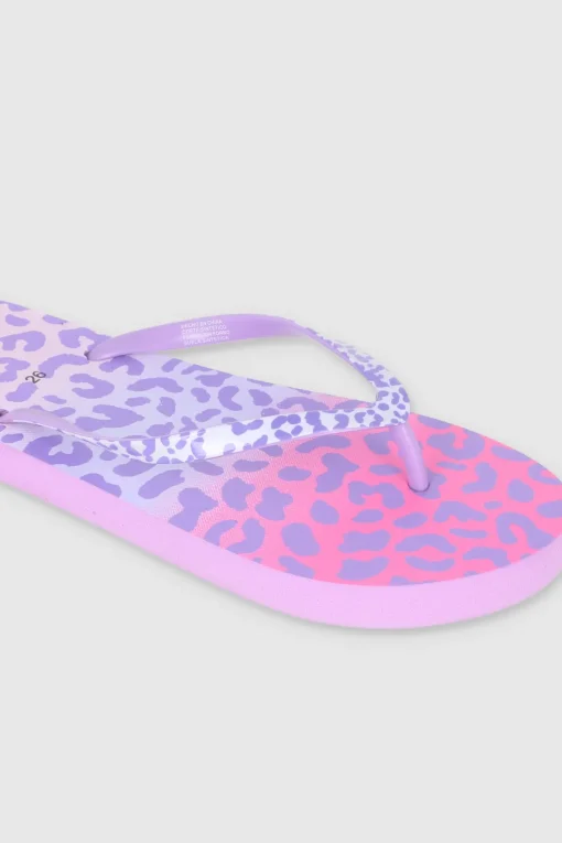 FLIP FLOPS ANIMAL PRINT DEGRADADO