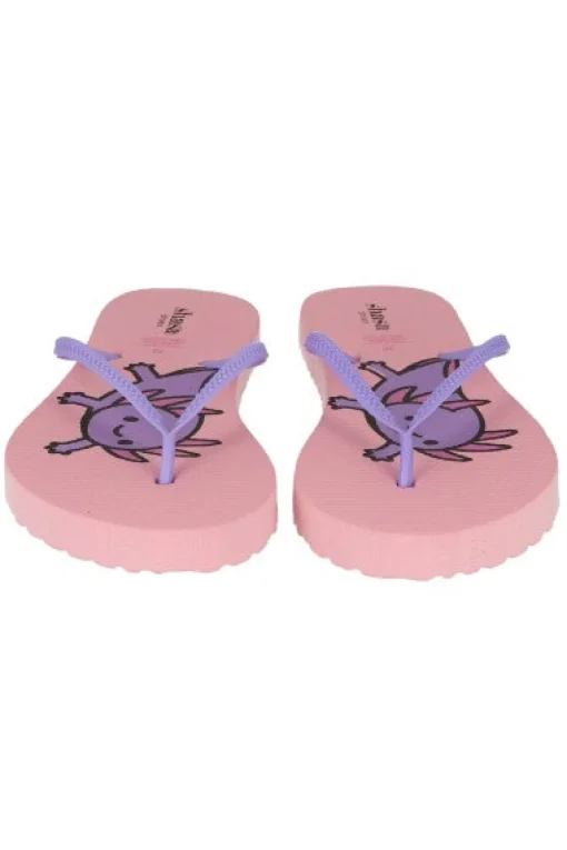 Flip flops estampado ajolote