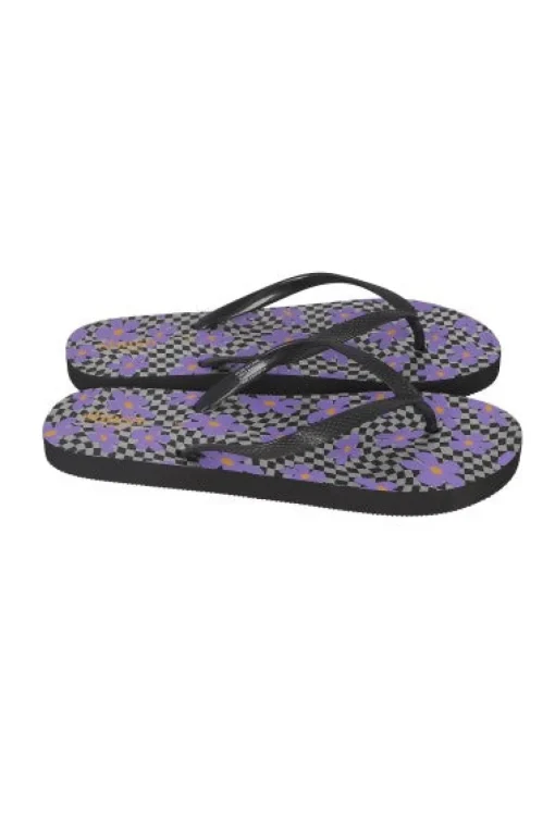 Flip Flops Flores Cuadros