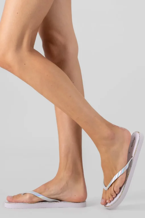 Flip Flops Iridiscentes Brillos