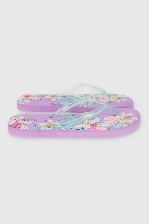 FLIP FLOPS TROPICAL GLITTER