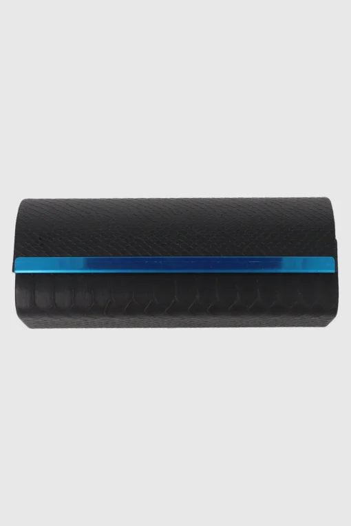 Funda para lentes croco linea metalica