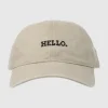 Gorra con frase