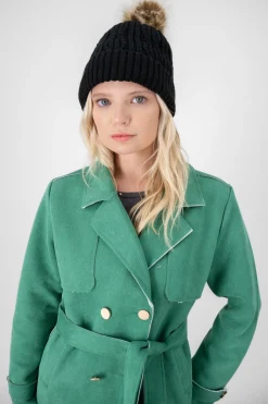 Gorro punto pompón