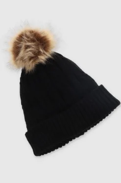 Gorro punto pompón
