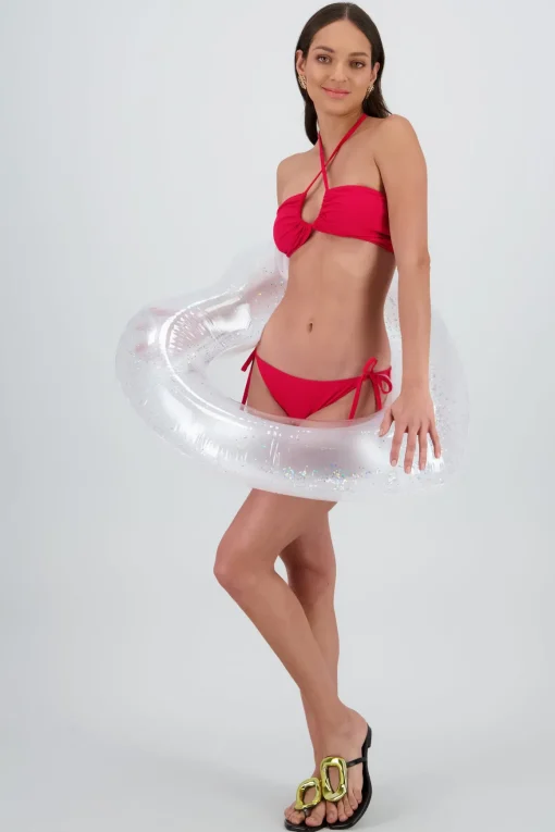Inflable glitter de corazon