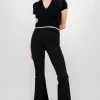 Leggings lisos con fleece adentro
