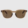 Lente wayfarer pasta delgada detalle metalico