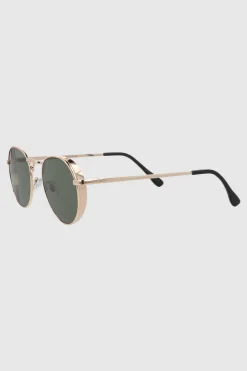 Lentes circulo borde metal