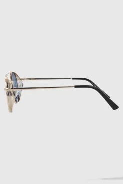 Lentes circulo detalle costado