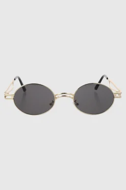 Lentes circulo pequeño metal