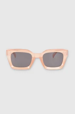 Lentes cuadro transparente color