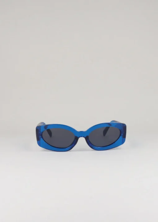 Lentes ovalados armazón grueso