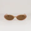 Lentes ovalados entintados