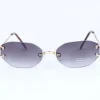Lentes ovalados tintados