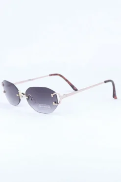 Lentes ovalados tintados