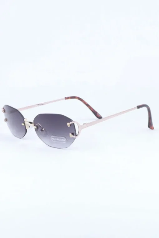 Lentes ovalados tintados