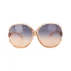 Lentes Oversize Pasta Transparente