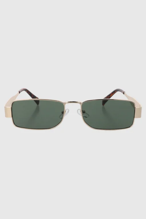 Lentes rectangulo metal