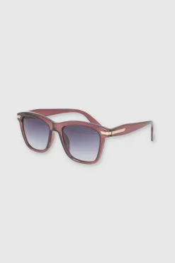 Lentes rectangulo transparente