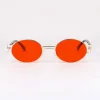 Lentes redondos tintados rayo