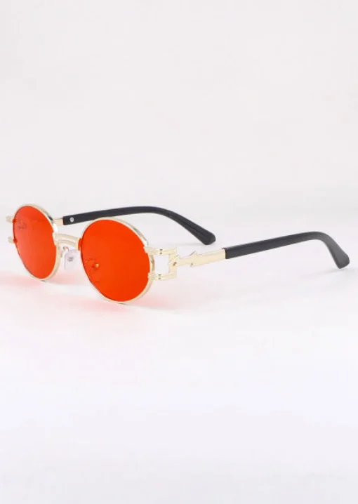 Lentes redondos tintados rayo