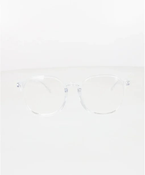 Lentes redondos transparentes