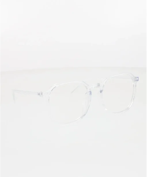 Lentes redondos transparentes