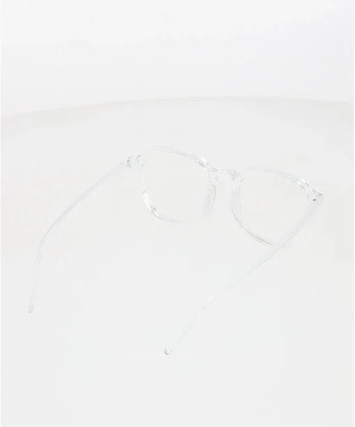 Lentes redondos transparentes