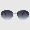 Lentes Rimeless Brazo Ancho