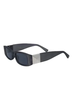 Lentes semiredondos detalle metálico