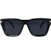 Lentes sol cuadrados metal