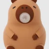 Llavero capibara plastico chicle