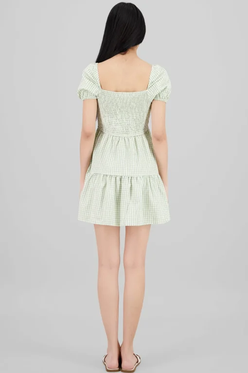 Mini vestido cuadros