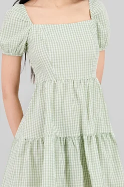 Mini vestido cuadros