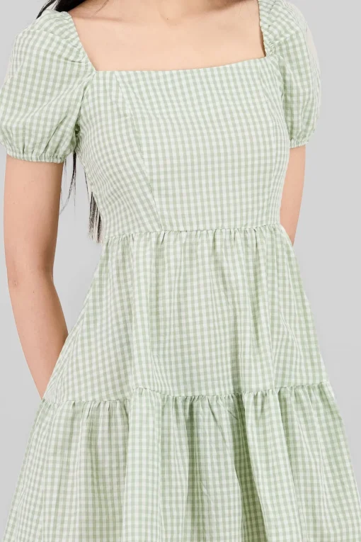 Mini vestido cuadros