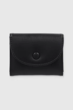 Monedero tapa boton