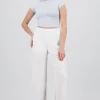 Pantalón Wide Leg Cintura Elástico