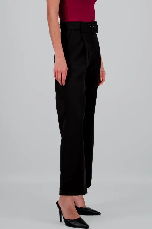 Pantalon Liso Cinturon