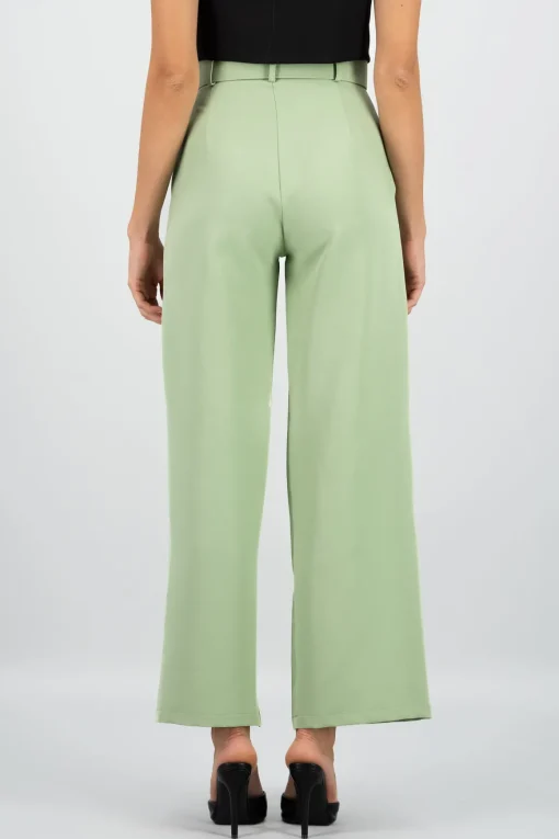 Pantalon Liso Cinturon