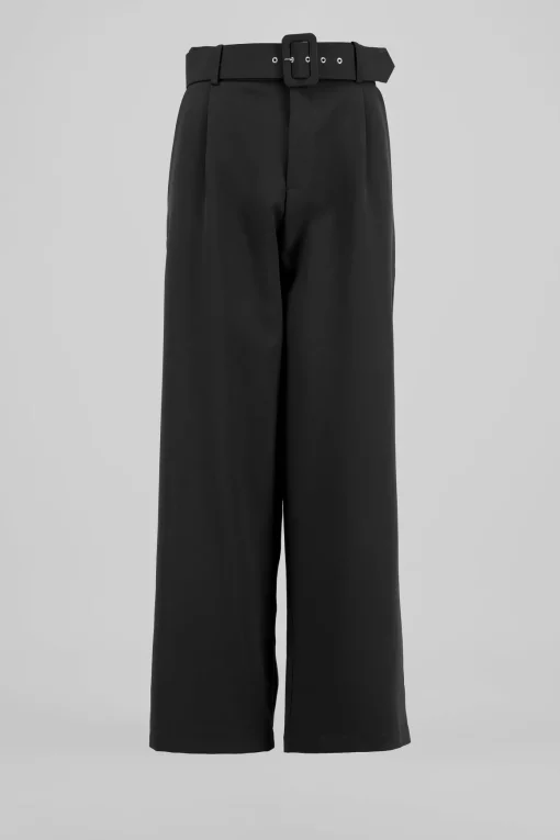 Pantalon Liso Cinturon