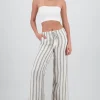 Pantalon rayas con jareta