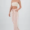 Pantalon rayas con jareta