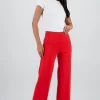 Pantalon recto detalle costura