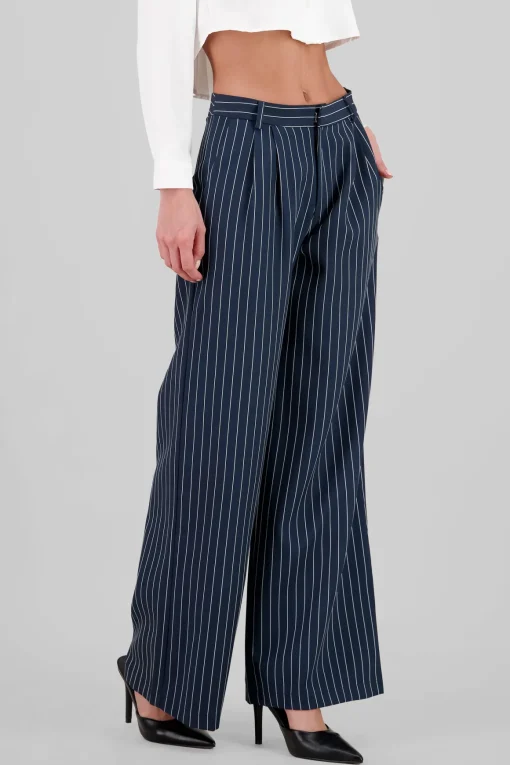 Pantalon sastre rayas con bolsas Hypsters