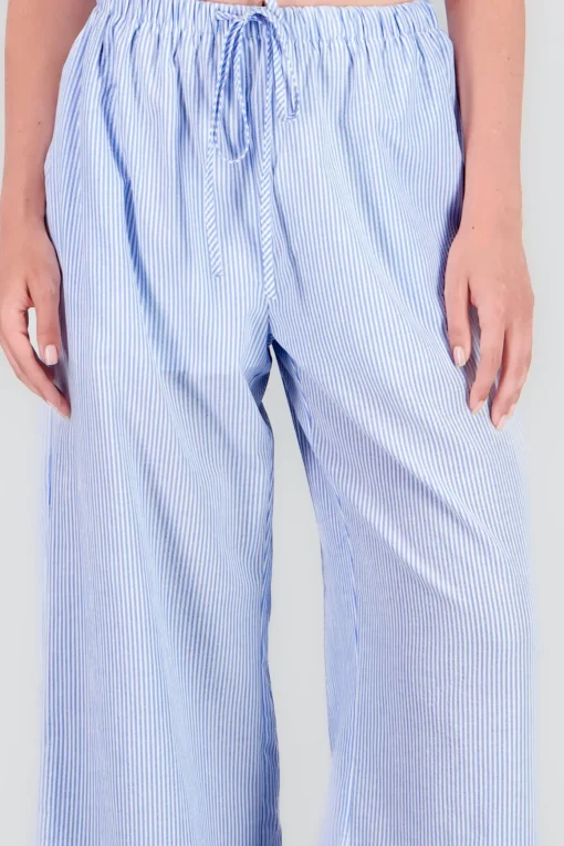 Pantalones de algodon rayas